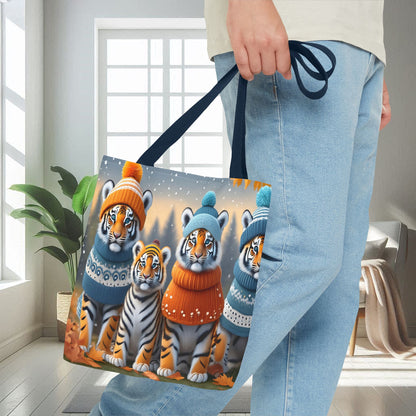 Tigers In Woolens | Tote Bag