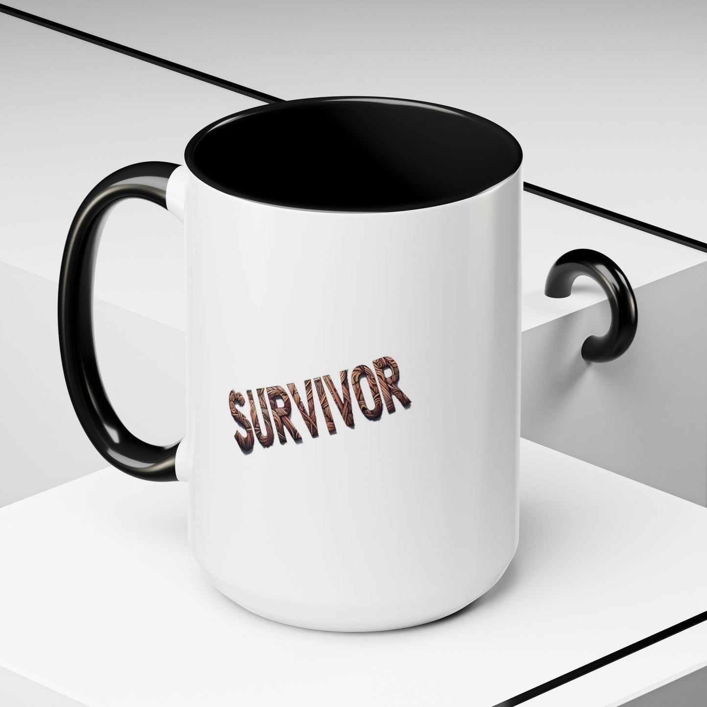 Survivor | Accent Coffee Mug (11, 15oz)