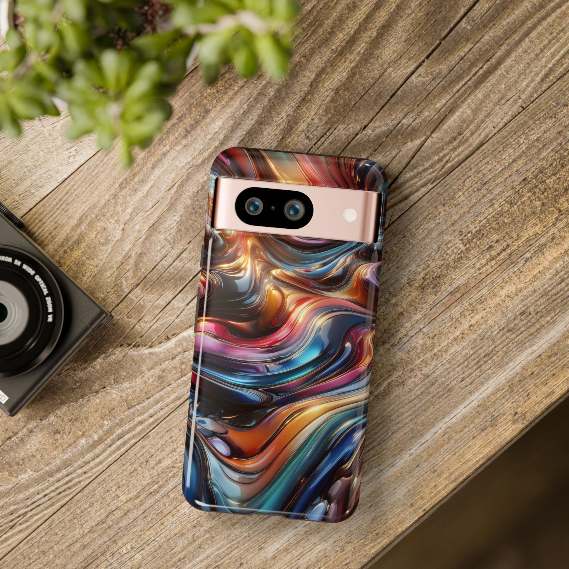 Wave Art Multicolored | Tough Cases