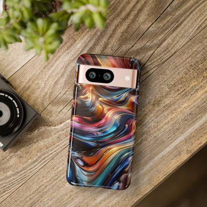 Wave Art Multicolored | Tough Cases