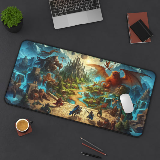 Fantasy RPG Scene Gaming | Desk Mat