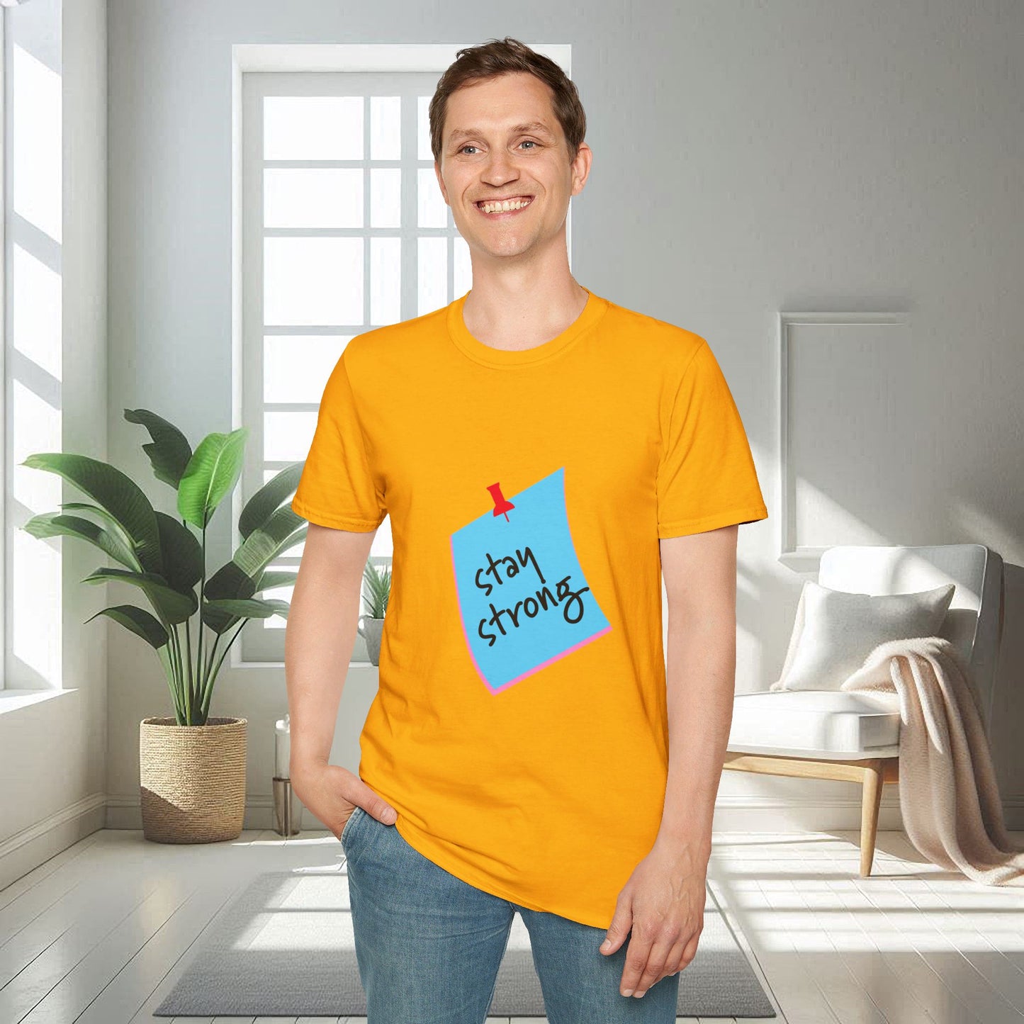 Soyez fort | T-shirt doux unisexe