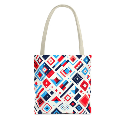 Modern Multicolored Abstract Shapes | Tote Bag