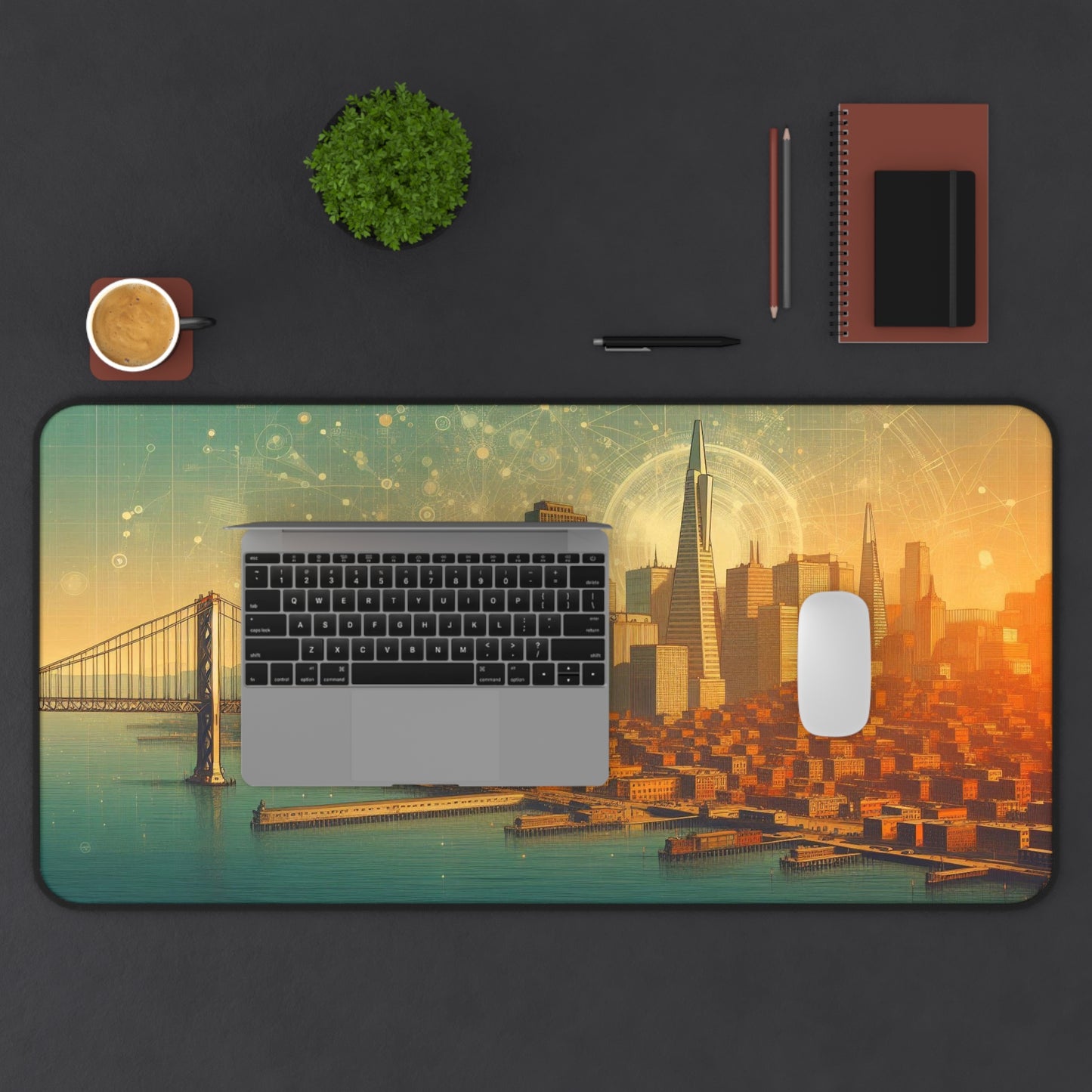 San Francisco Skyline | Desk Mat