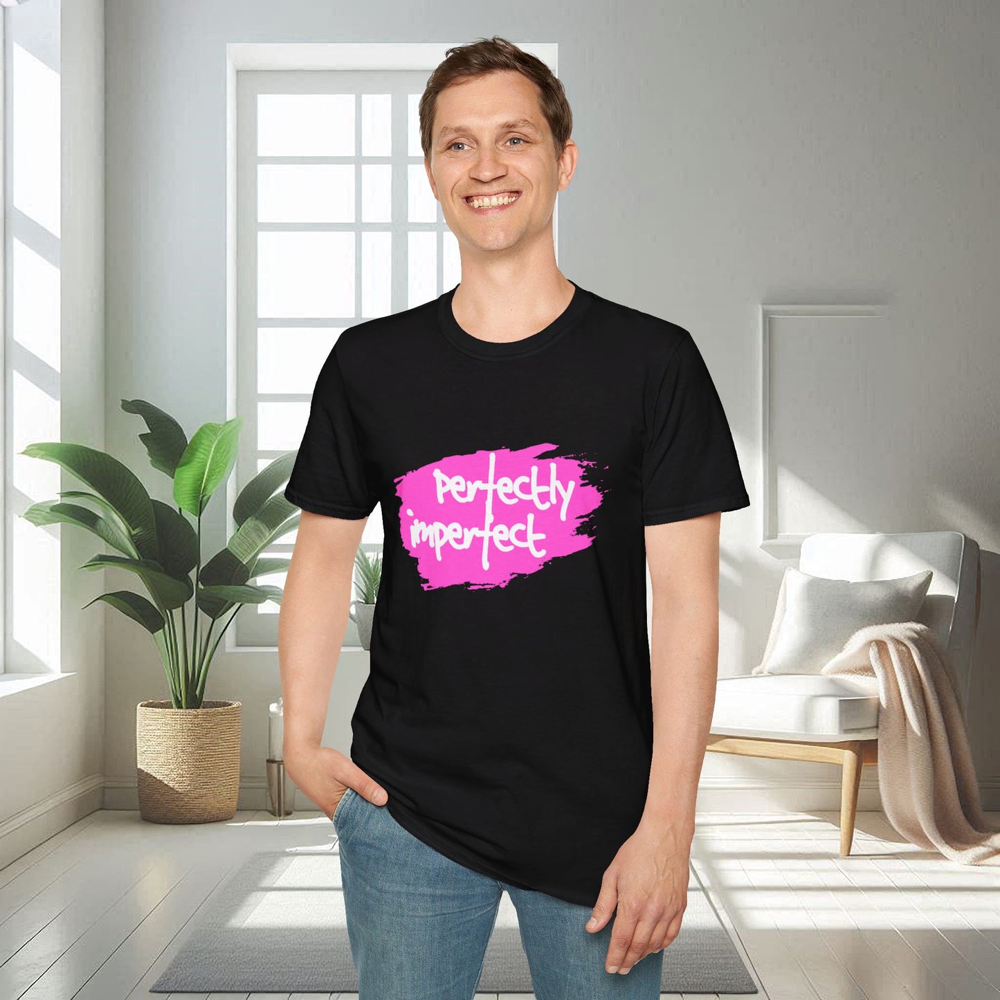 Parfaitement imparfait | T-shirt doux unisexe