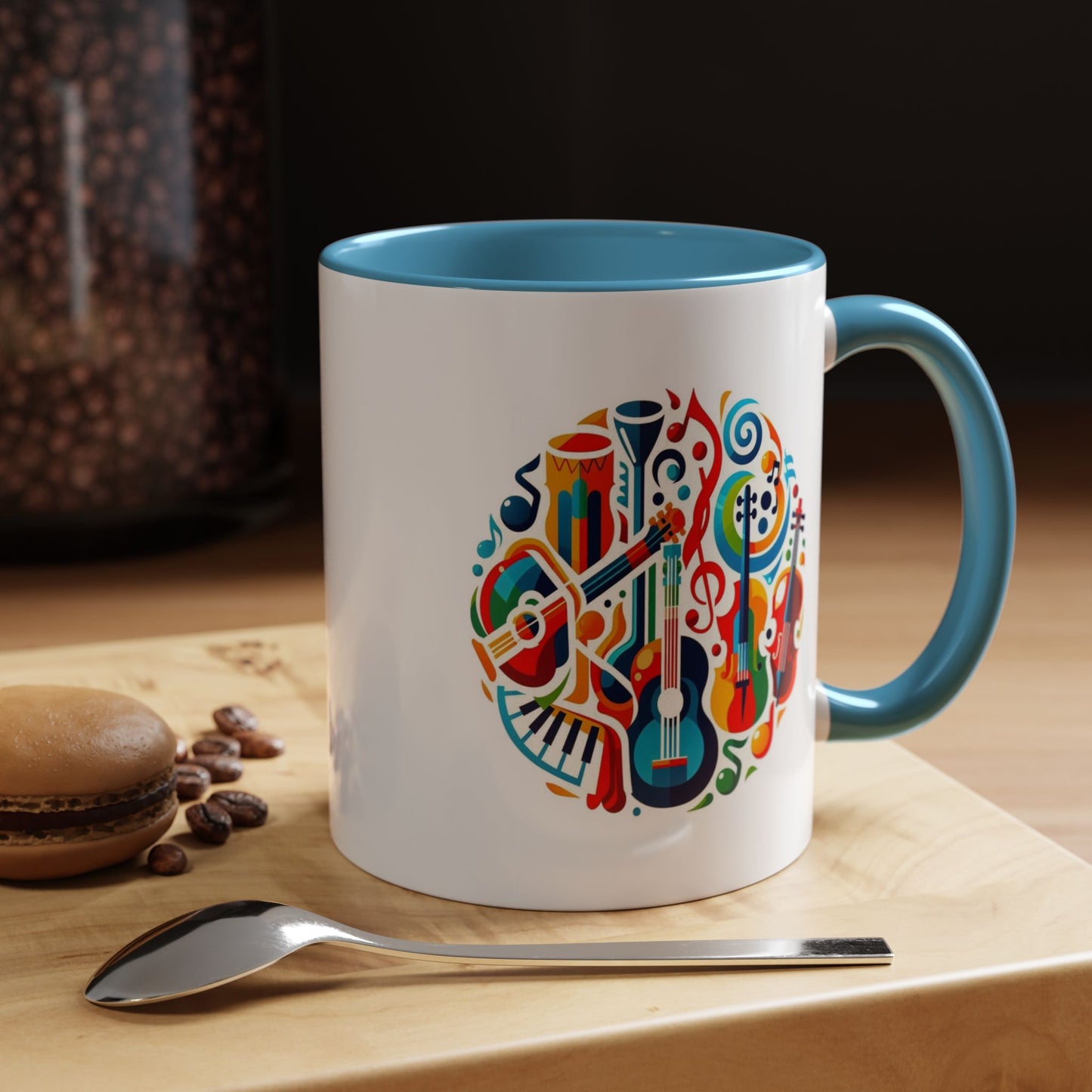 Musical Instruments | Accent Coffee Mug (11, 15oz)