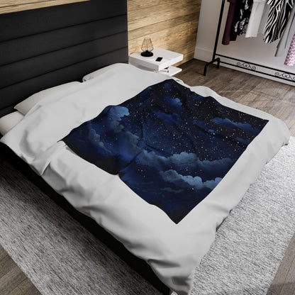 Stay Night | Velveteen Plush Blanket