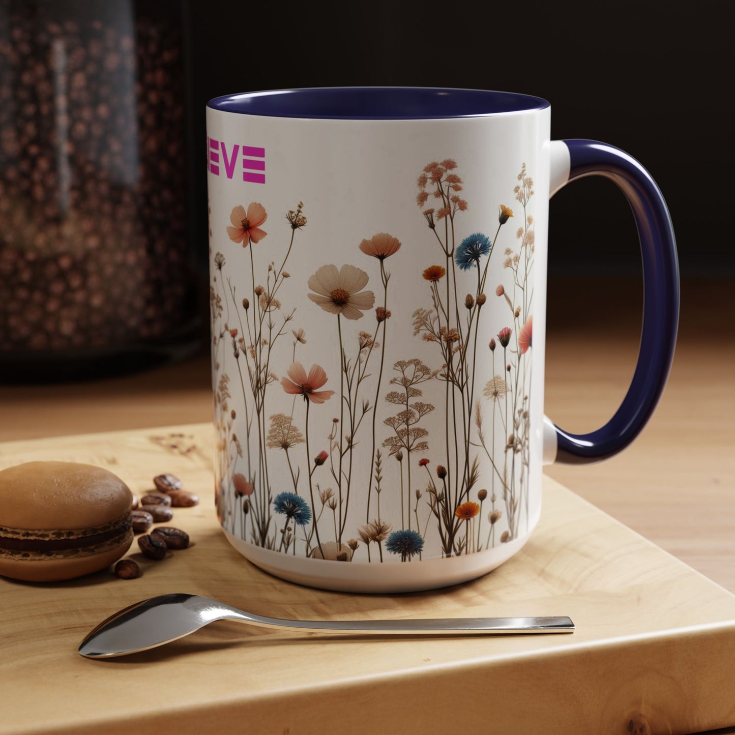 Believe | Wildflowers | Accent Coffee Mug (11, 15oz)