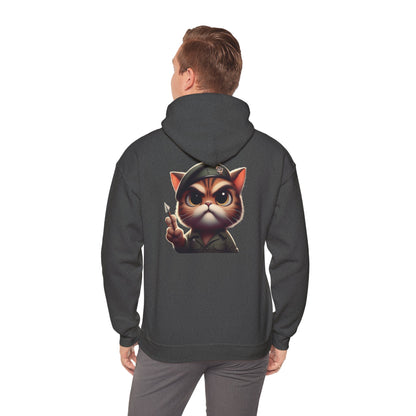 Funny Cat | Unisex Heavy Blend™ Hooded Sweatshirt