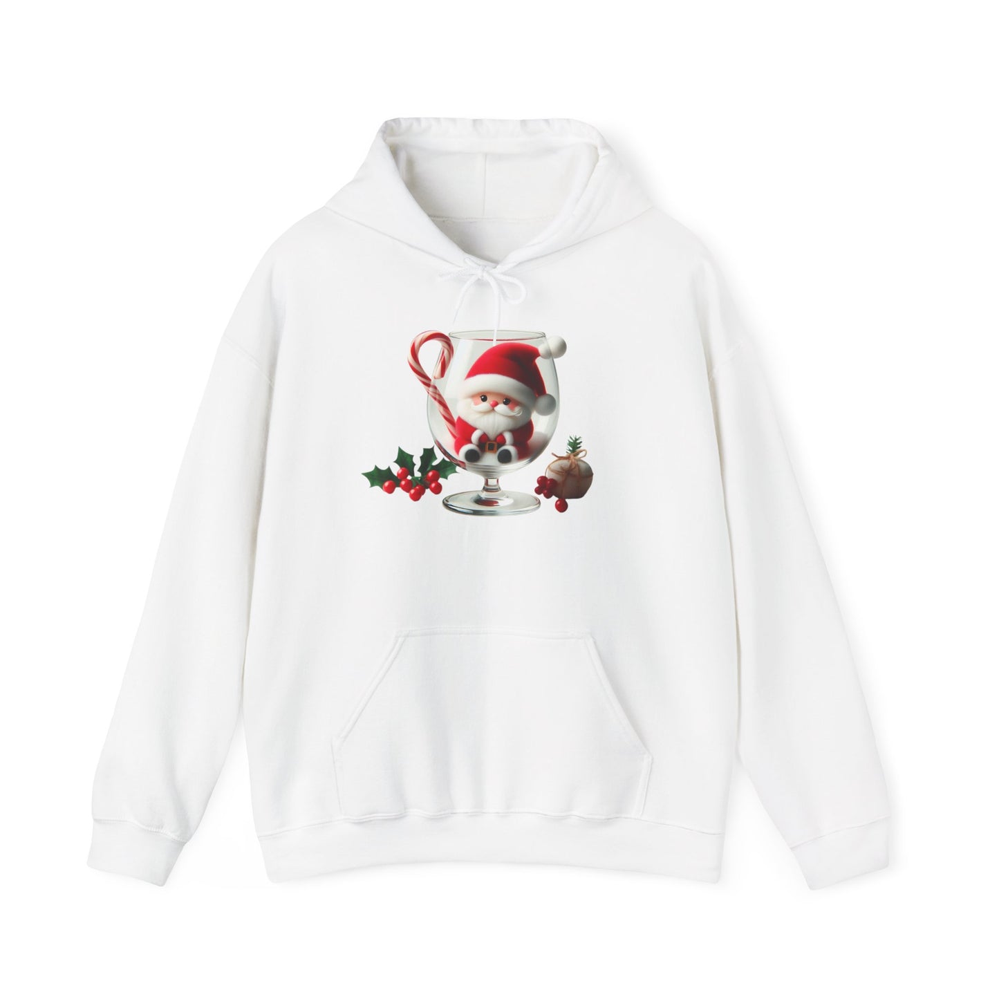 Festive Santa | Unisex Heavy Blend™ Hooded Sweatshirt