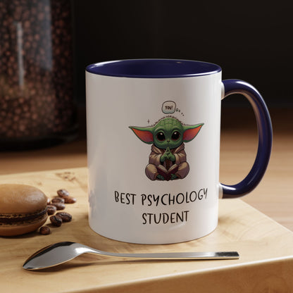 Best Psychology Student | Accent Coffee Mug (11, 15oz)