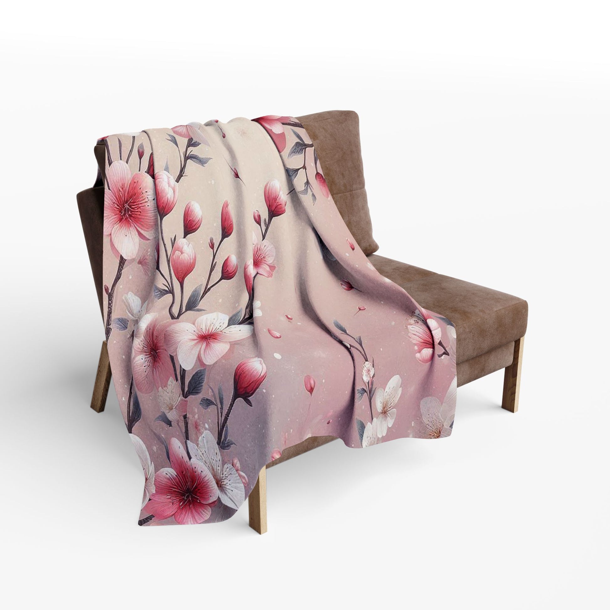 Blooming Cherry Blossoms | Arctic Fleece Blanket