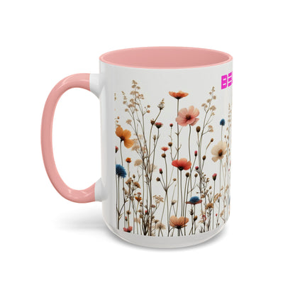 Believe | Wildflowers | Accent Coffee Mug (11, 15oz)