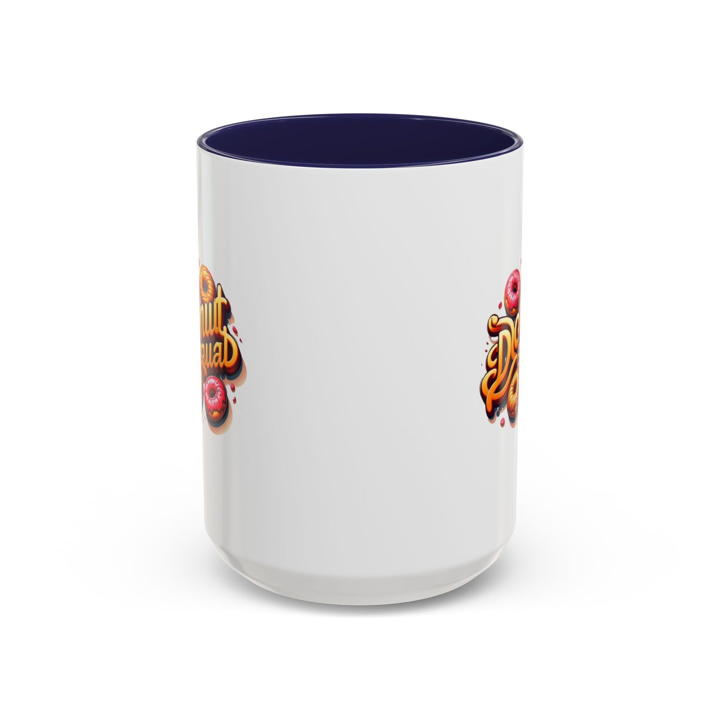 Taza de café con acento de Donut Squad (11 oz y 15 oz)