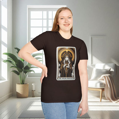 Le Tarot de la Grande Prêtresse | T-shirt unisexe doux