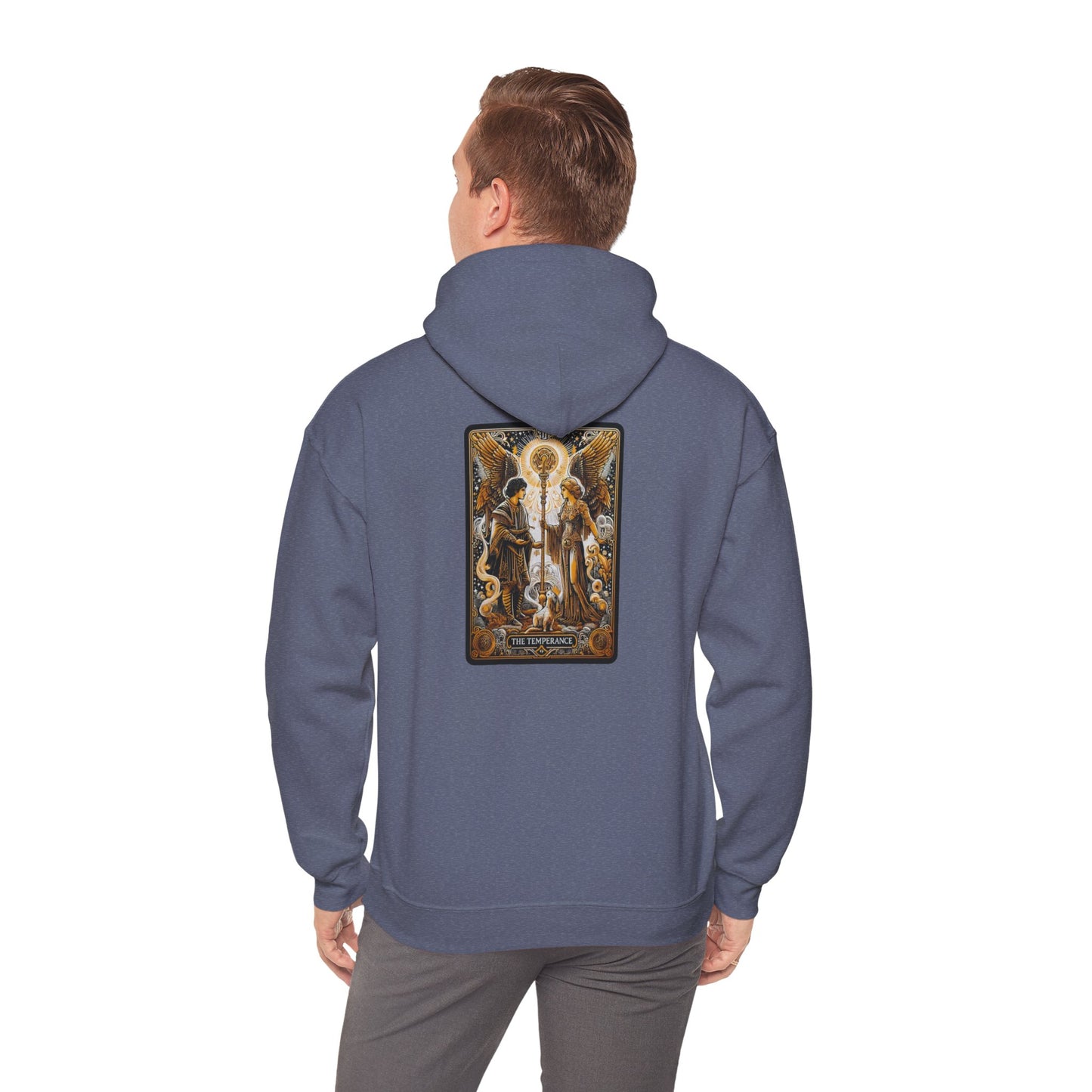 The Temperance | Tarot Card | Unisex Heavy Blend™ Hooded Sweatshirt