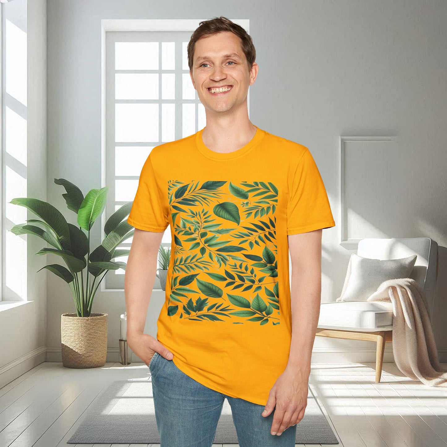 Green Leafs | Unisex Soft T-shirt