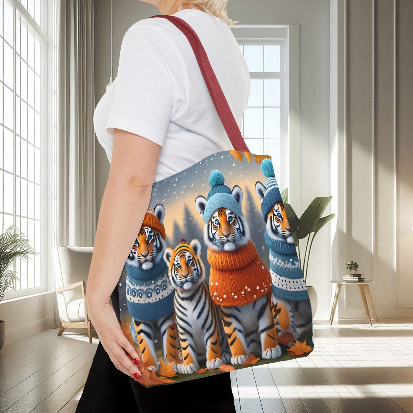 Tigers In Woolens | Tote Bag