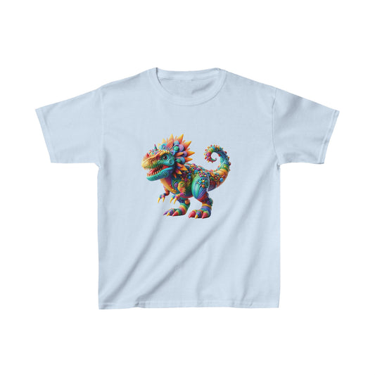 Angry Dinosaur | Kids Heavy Cotton™ Tee