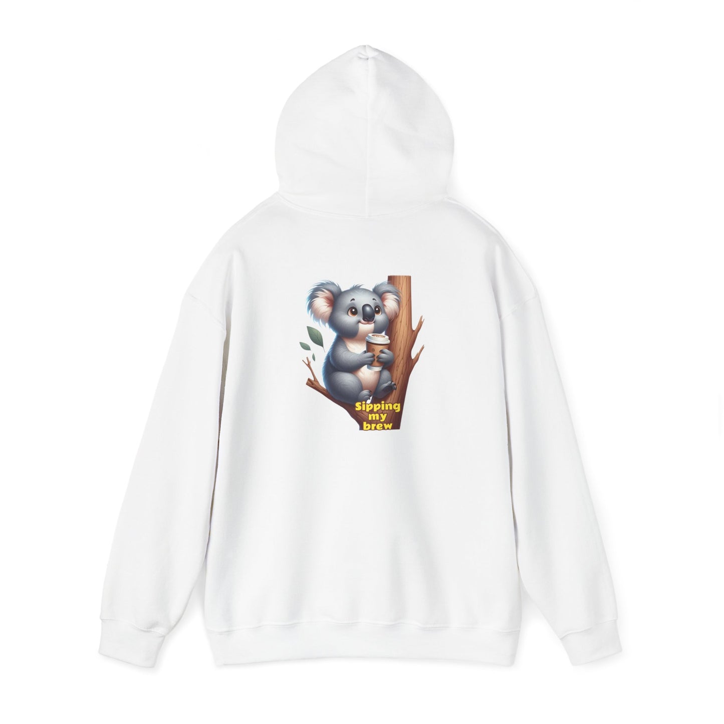 Sipping My Brew | Unisex Heavy Blend™ Hooded Sweatshirt