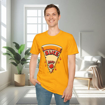 Slice Baby Pizza | Unisex Soft T-shirt