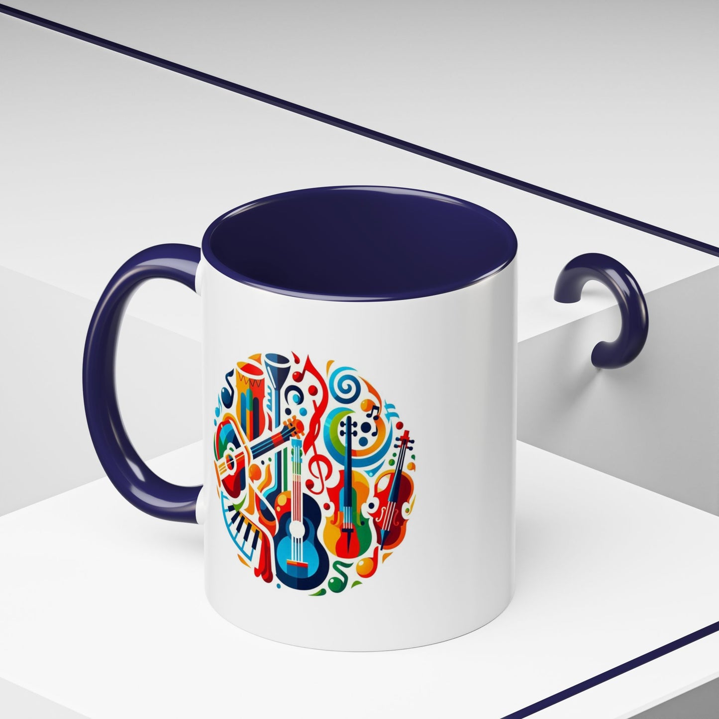 Musical Instruments | Accent Coffee Mug (11, 15oz)