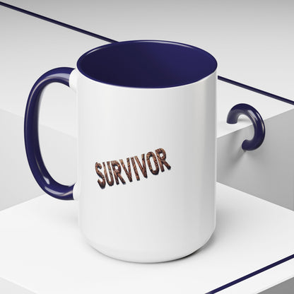 Survivor | Accent Coffee Mug (11, 15oz)