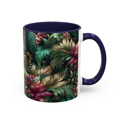 Forest Greenery | Accent Coffee Mug (11oz)