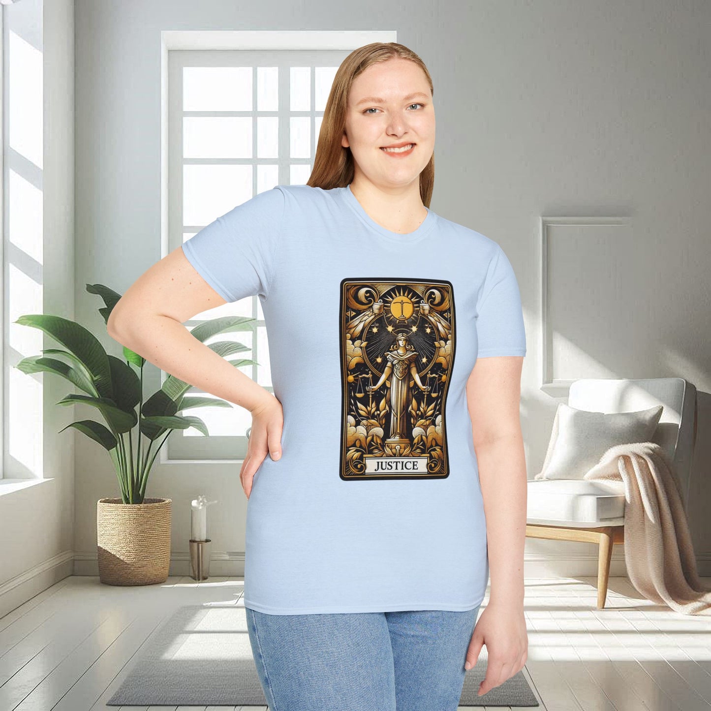 Justice Tarot | Unisex Soft T-shirt