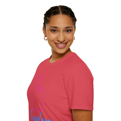 Explorez et voyagez | T-shirt doux unisexe