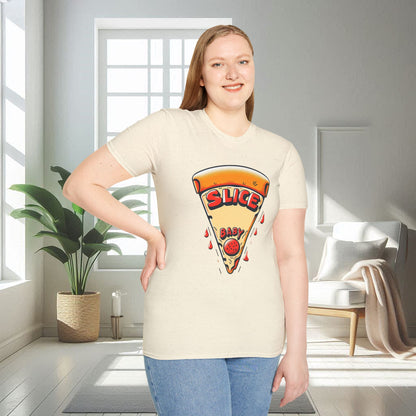 Slice Baby Pizza | Unisex Soft T-shirt