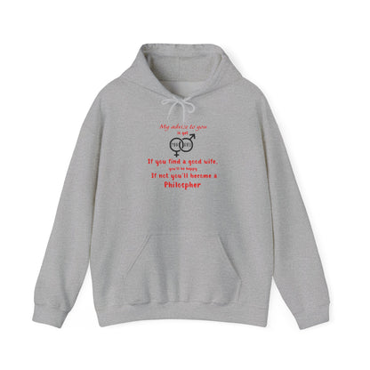 Mi consejo para ti es... | Sudadera con capucha unisex Heavy Blend™