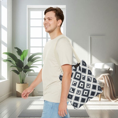 3D Geometric Pattern | Tote Bag