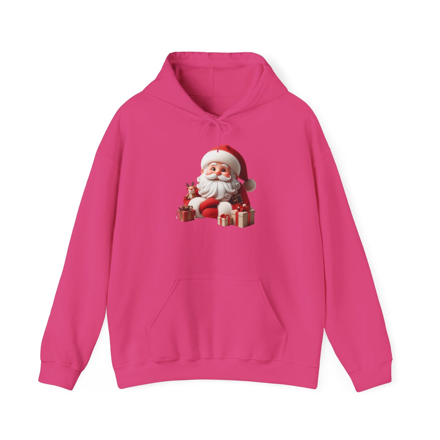 Santa with his Gifts | Unisex Heavy Blend™ Hooded Sweatshirt