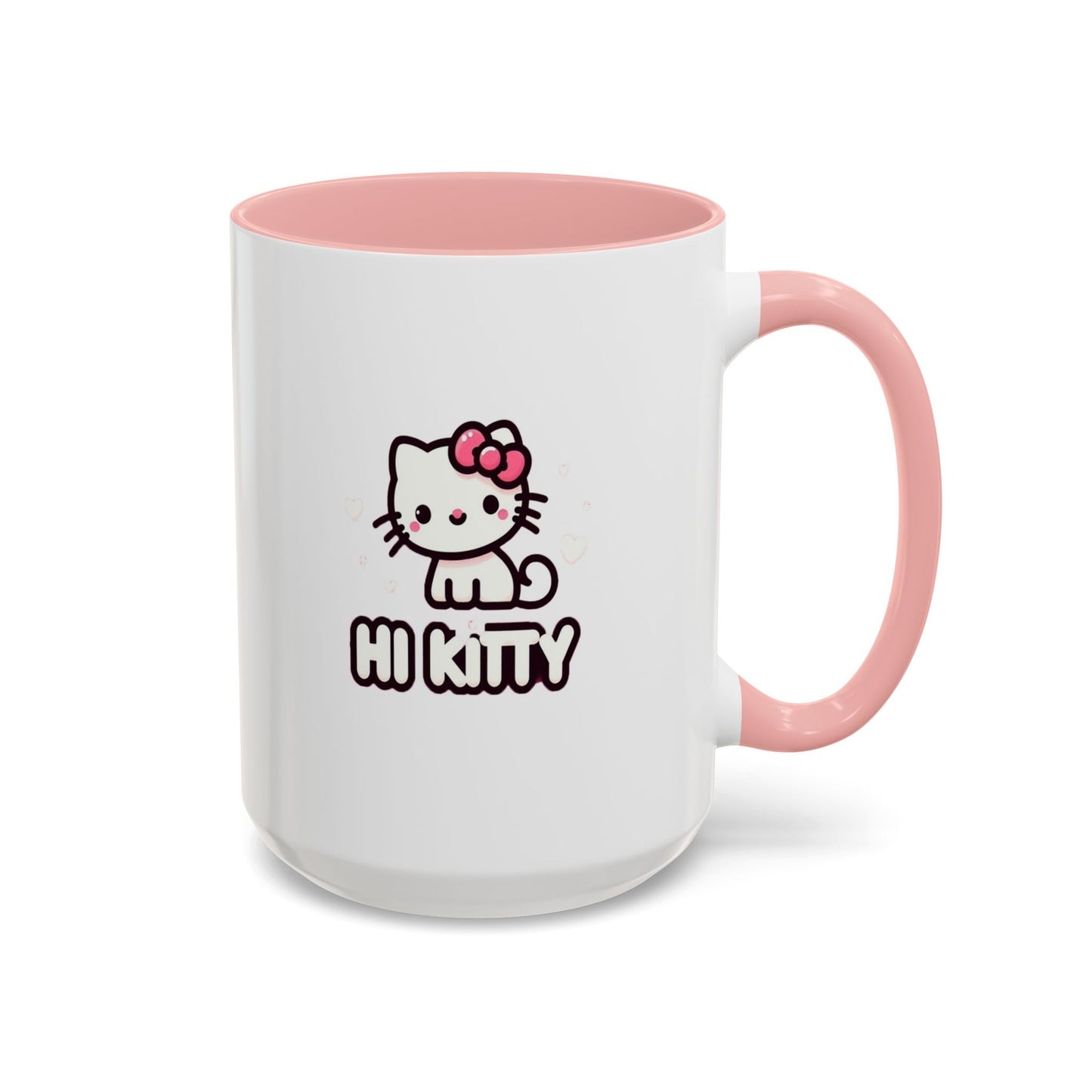 Taza de café con acento de Hi Kitty (11 oz y 15 oz)