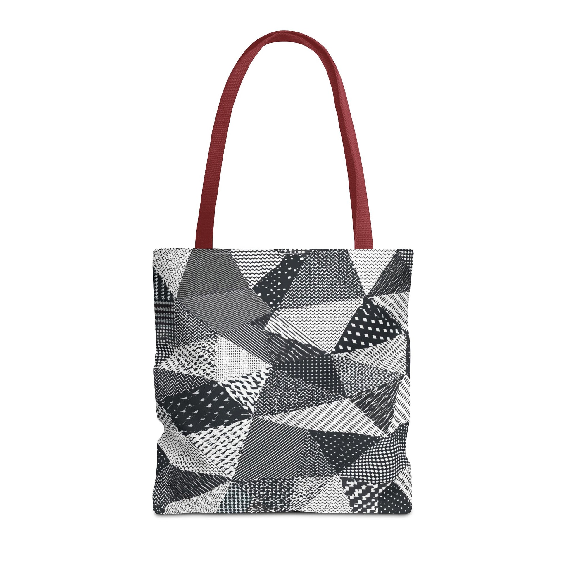 Black, White Abstract Shapes | Tote Bag