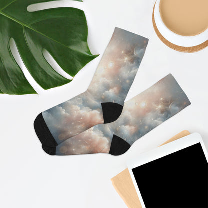 Imagerie céleste onirique | Chaussettes confortables