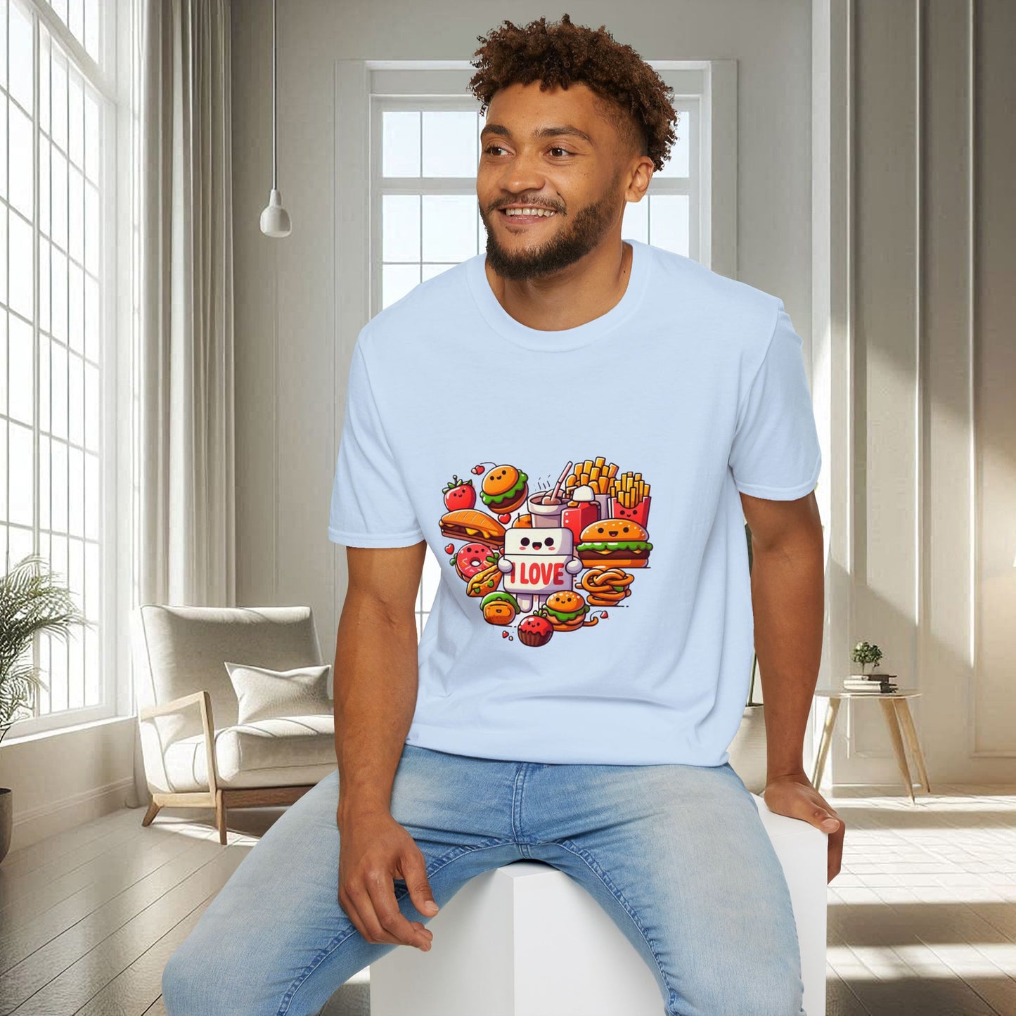 I Love Food | Unisex Soft T-shirt