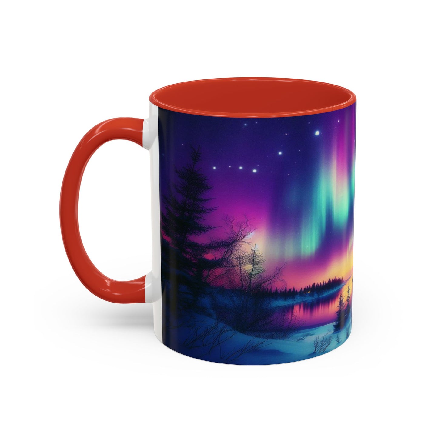 Beautiful Northern Lights | Accent Coffee Mug (11oz)