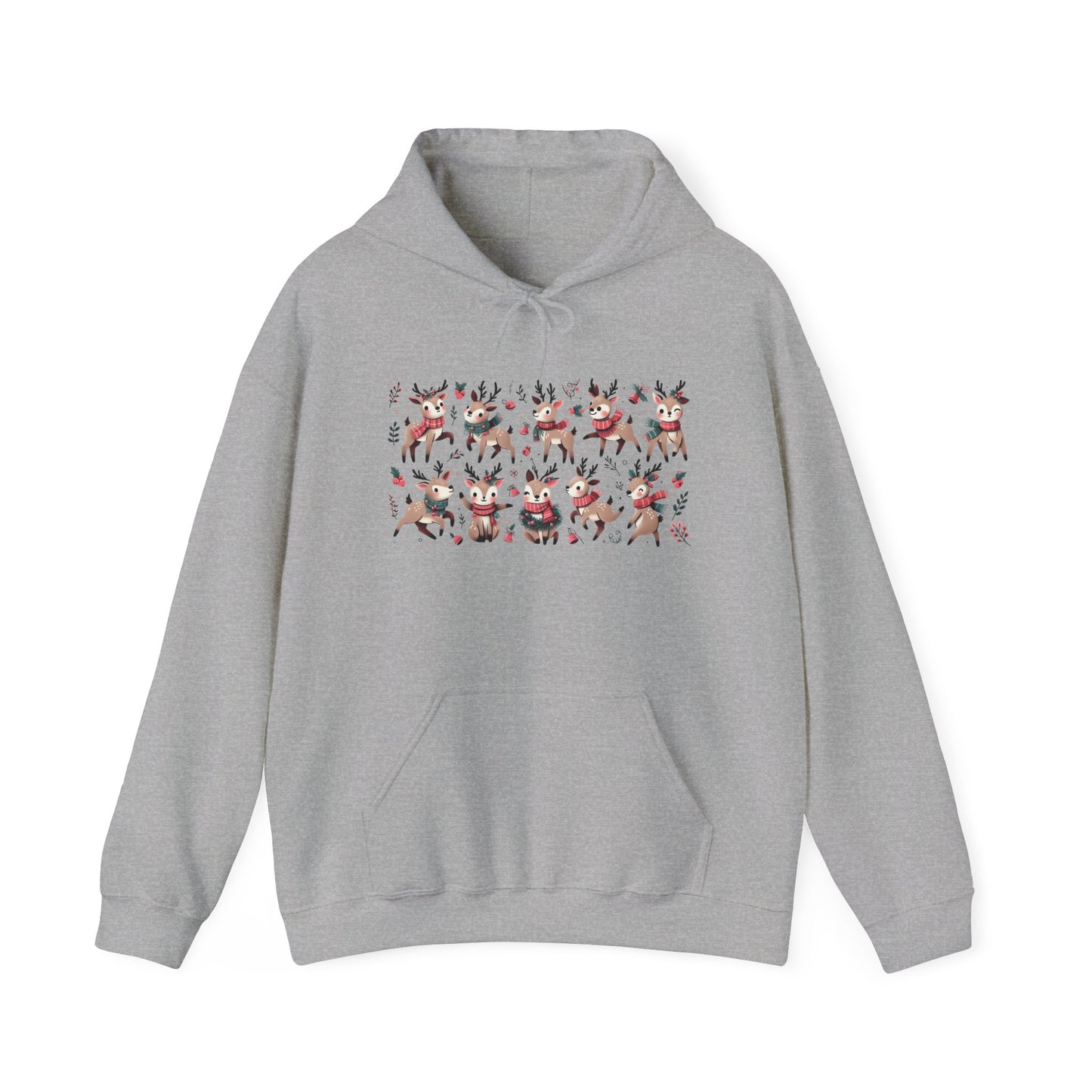 Reindeer Moods | Unisex Heavy Blend™ Hooded Sweatshirt