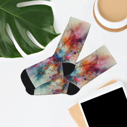 Aquarelle Splash | Chaussettes confortables