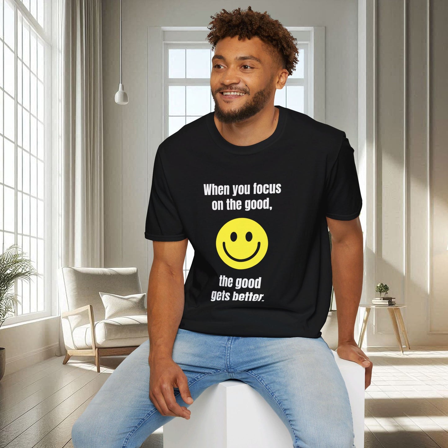 Le bien devient meilleur | T-shirt doux unisexe