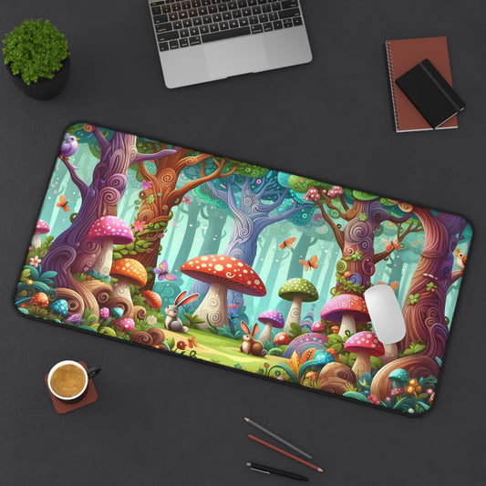 Fantasy Magic Mushrooms | Desk Mat