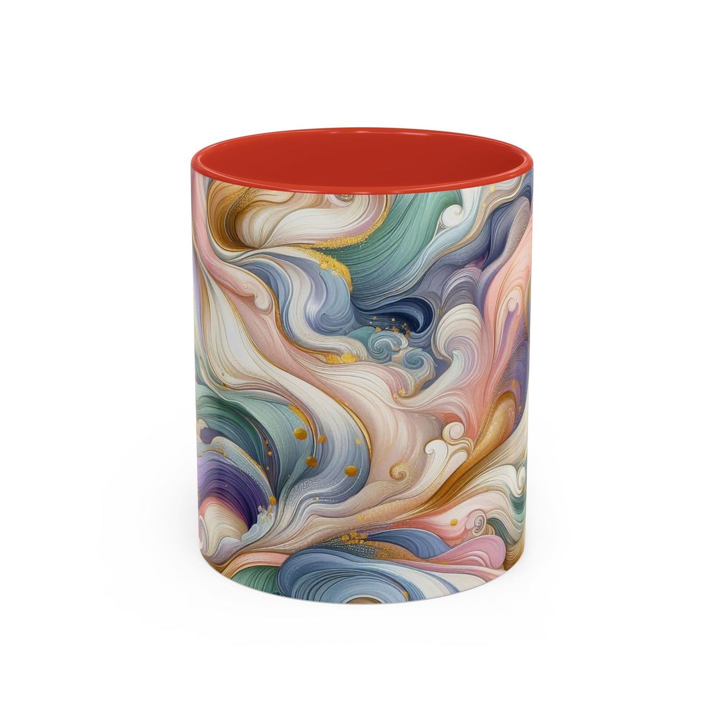 Tourbillons colorés | Tasse à café Accent (11 oz)