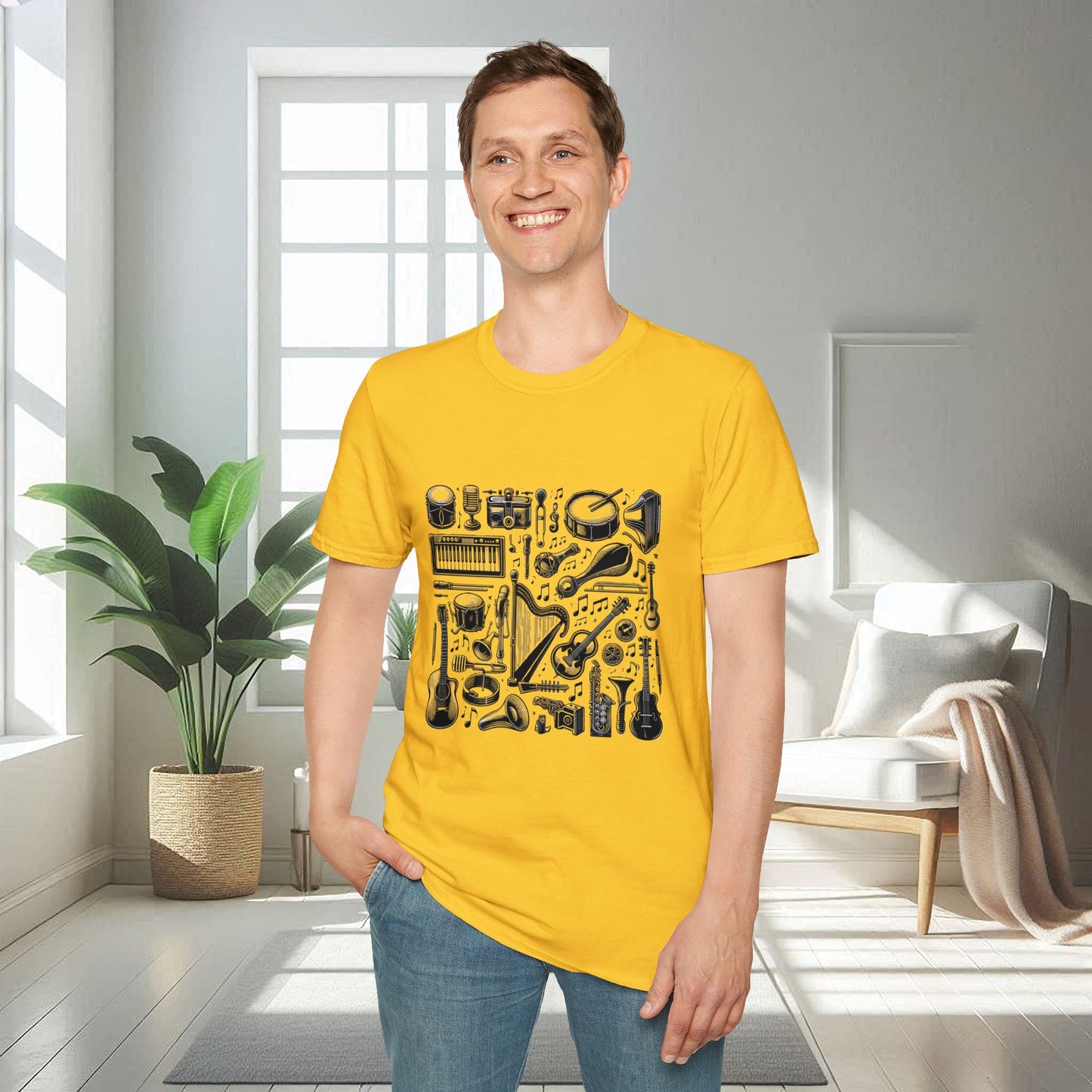 Música rock | Camiseta unisex suave