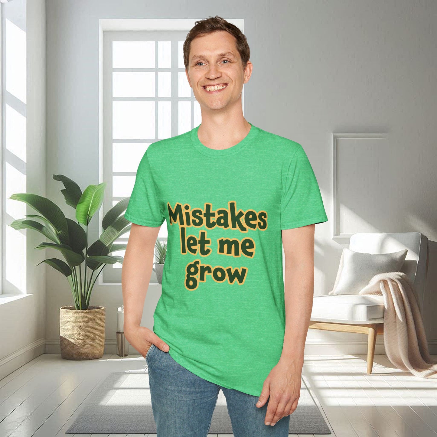 Mistakes Let Me Grow | Unisex Soft T-shirt