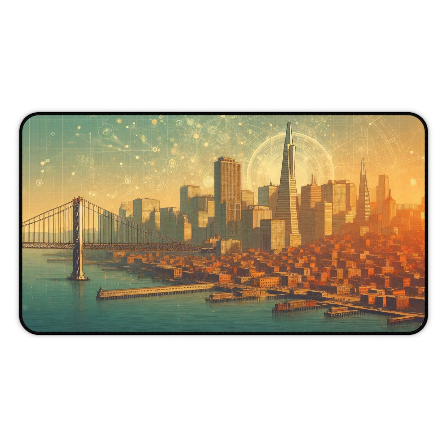 San Francisco Skyline | Desk Mat