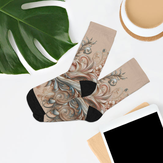 Intricate Pattern | Comfortable Socks