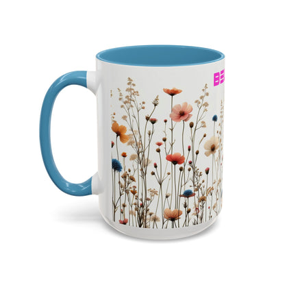 Believe | Wildflowers | Accent Coffee Mug (11, 15oz)