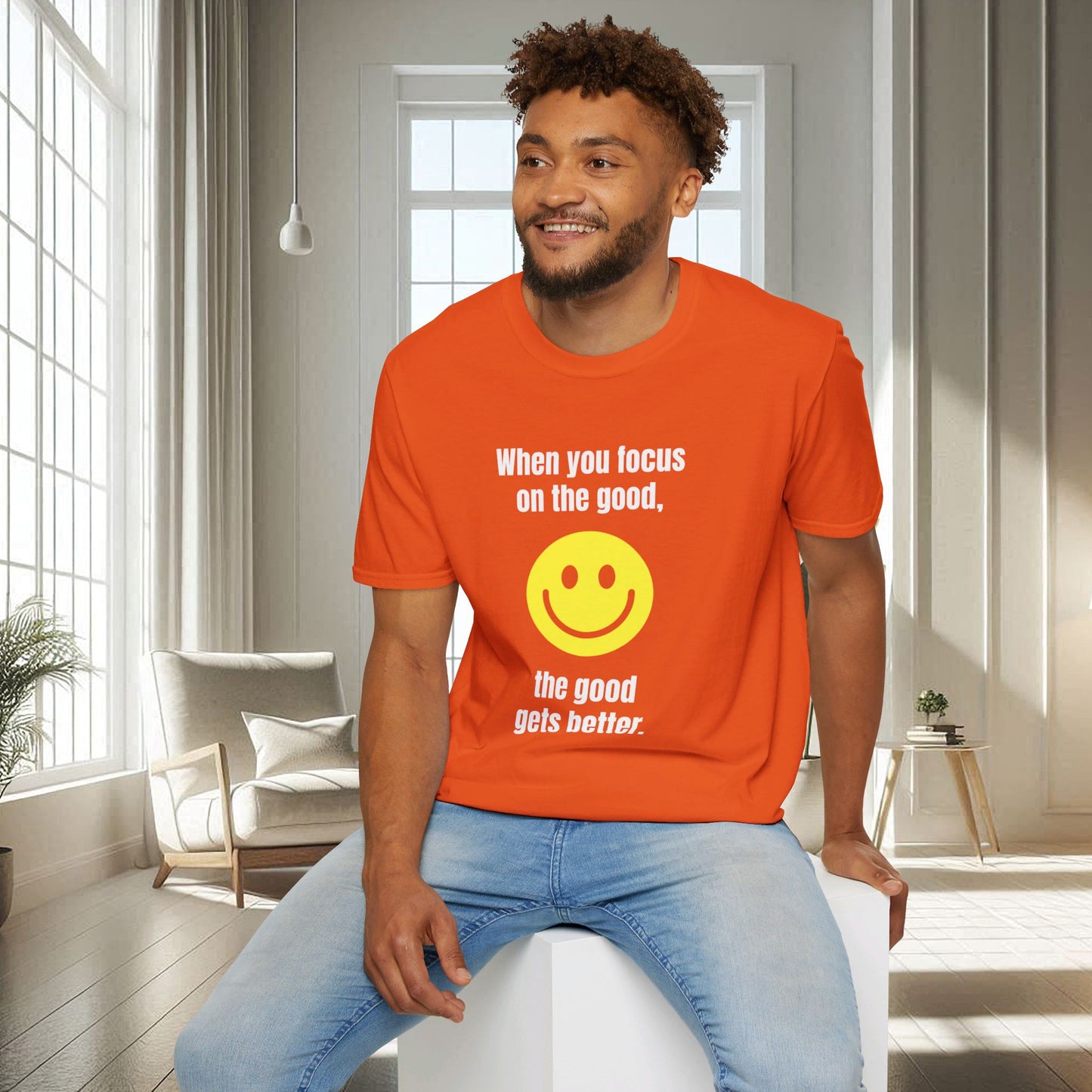 Le bien devient meilleur | T-shirt doux unisexe